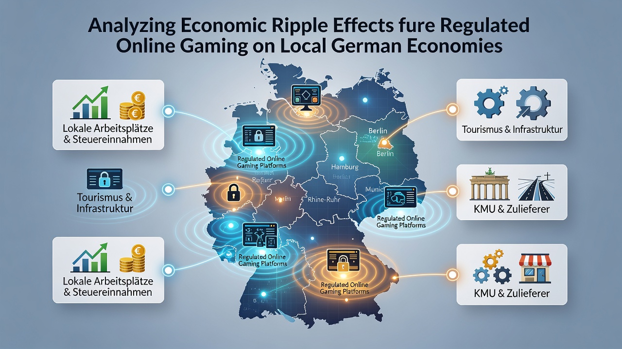 Analyzing Economic Ripple Effects from Regulated Online Gaming on Local German Economies